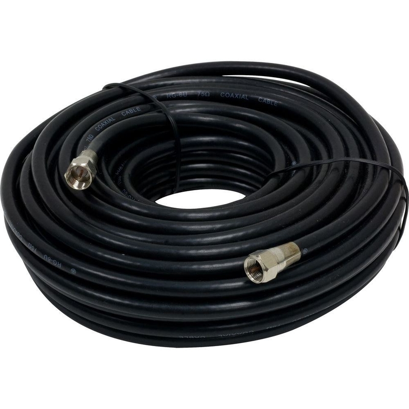 RG6 20 Meter CATV MATV Coax Patch Cord , Fiber Optical Patch Cord
